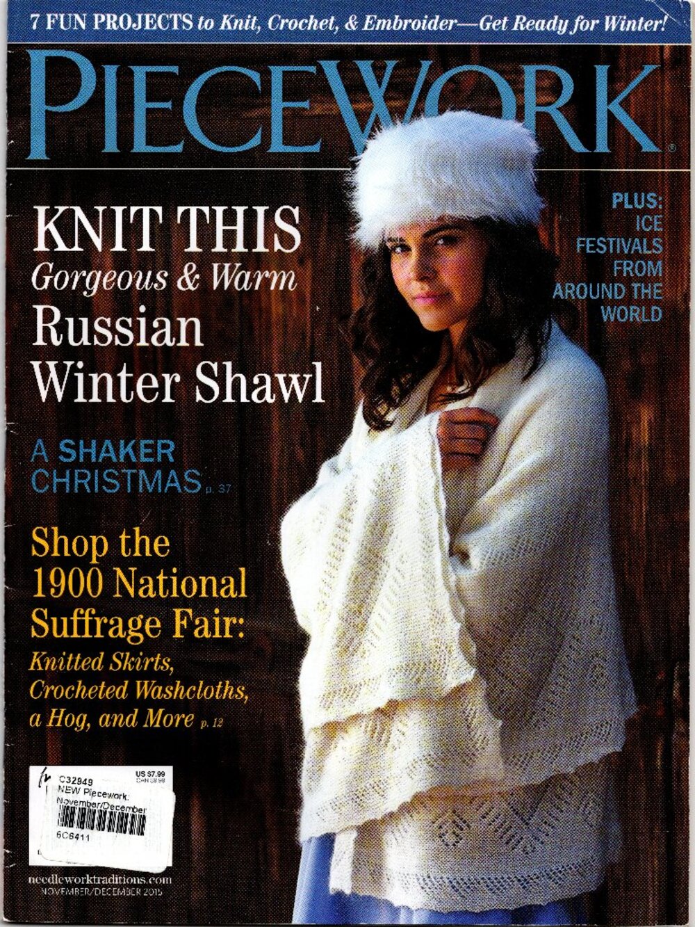 Piecework Magazine November/December 2015 Craft Magazine
